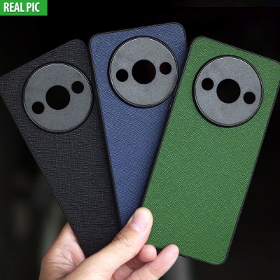 Xiaomi Redmi A3 - AIORIA Canvas Texture Hybrid Case