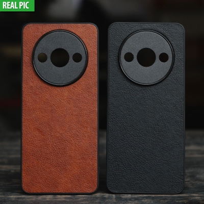 Xiaomi Redmi A3 - AIORIA Leather Texture Hybrid Case