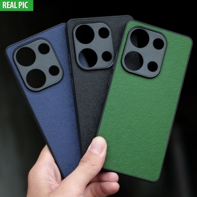 Xiaomi Redmi Note 13 Pro 4G - Poco M6 Pro 4G - AIORIA Canvas Texture Hybrid Case