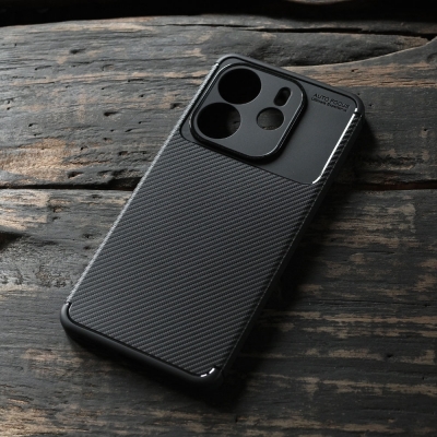 Xiaomi Redmi Note 14 4G - AUTOFOCUS Carbon Fiber Soft Case