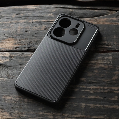 Xiaomi Redmi Note 14 5G - AUTOFOCUS Carbon Fiber Soft Case