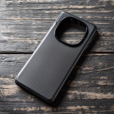 Xiaomi Redmi Note 14 Pro - Redmi Note 14 Pro PLUS - AUTOFOCUS Carbon Fiber Soft Case