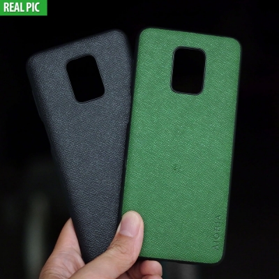 Xiaomi Redmi Note 9 Pro - 9S - 9 Pro Max - Poco M2 Pro - AIORIA Canvas Texture Hybrid Case