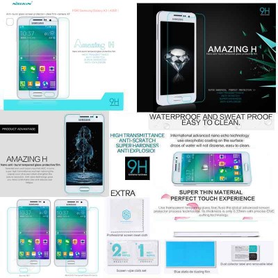 Samsung Galaxy A3 A300 - Nillkin Anti-Explosion H Tempered Glass Screen Protector