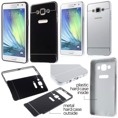 ^NR Samsung Galaxy A5 - Metal Slide Hard Case