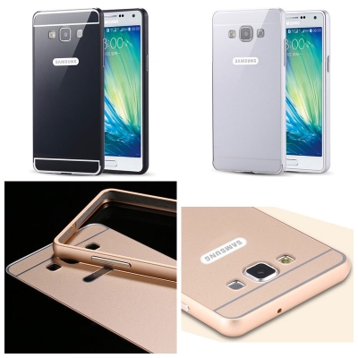 ^NR Samsung Galaxy A7 A700 - Metal Slide Hard Case