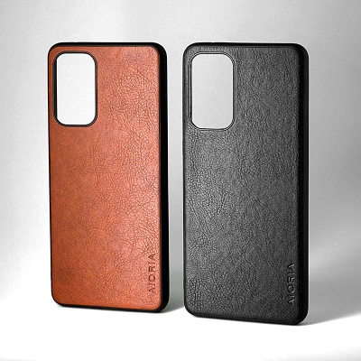 Samsung Galaxy A73 5G - AIORIA Leather Texture Hybrid Case