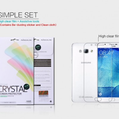 ^ Samsung Galaxy A8 - Nillkin Clear Screen Guard