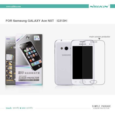 ^ Samsung Galaxy Ace 4 D313H / Galaxy V / Ace NXT G313H - Nillkin Antiglare Screen Guard