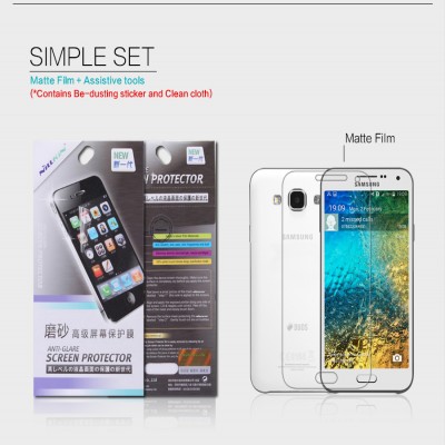 ^ Samsung Galaxy E5 - Nillkin Antiglare Screen Guard