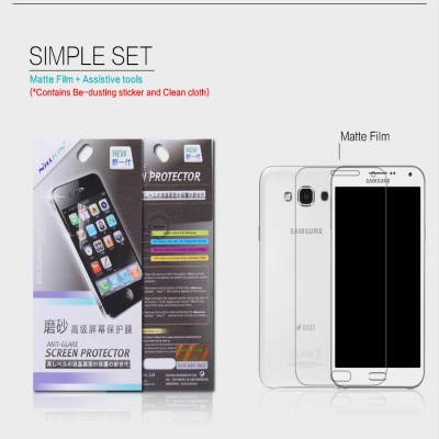 ^ Samsung Galaxy E7 - Nillkin Antiglare Screen Guard
