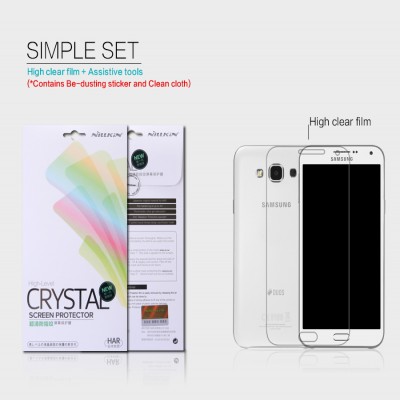 ^ Samsung Galaxy E7 - Nillkin Clear Screen Guard