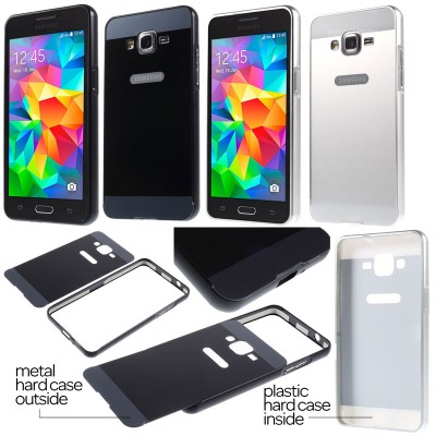 ^NR Samsung Galaxy Grand Prime - Metal Slide Hard Case