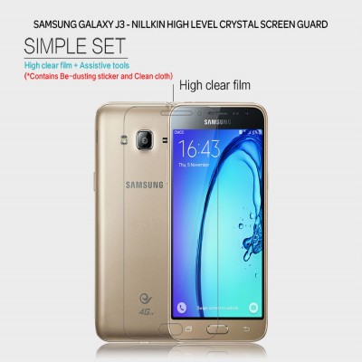 Samsung Galaxy J3 2016 - Nillkin Clear Screen Guard