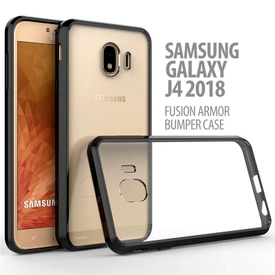 ^ Samsung Galaxy J4 2018 - Fusion Armor Bumper Case