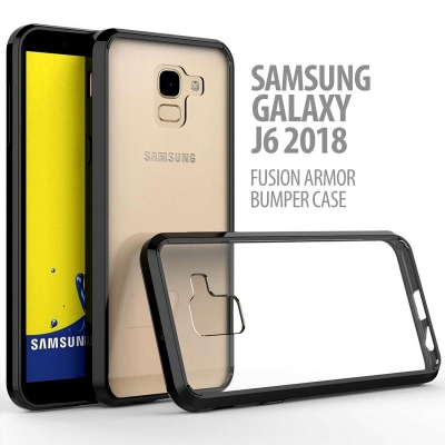 ^ Samsung Galaxy J6 2018 - Fusion Armor Bumper Case
