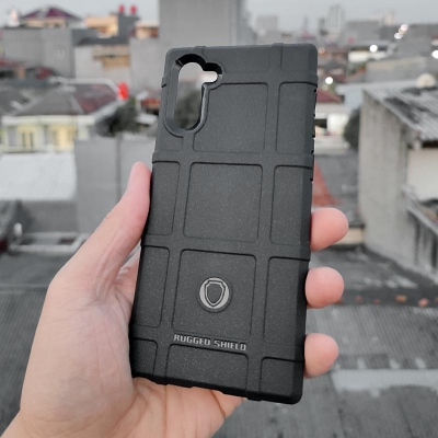 Samsung Galaxy Note 10 - Rugged Shield Armor TPU Soft Case
