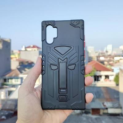 Samsung Galaxy Note 10 Plus - Robot Defender Armor Hybrid Case