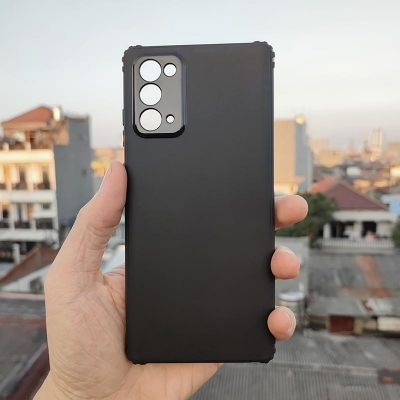 Samsung Galaxy Note 20 - Simple Matte TPU Soft Case with Corner Pad