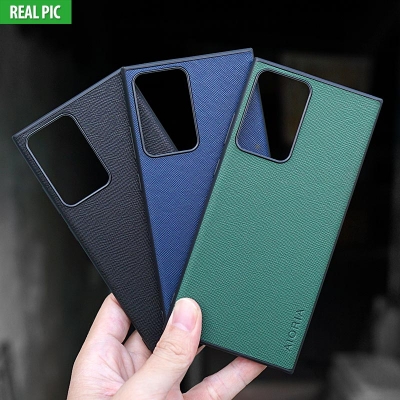 Samsung Galaxy Note 20 Ultra - AIORIA Canvas Texture Hybrid Case