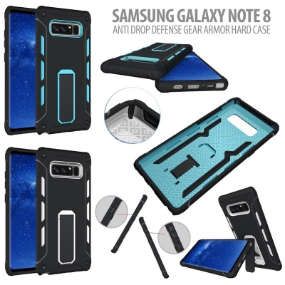 * Samsung Galaxy Note 8 - Anti Drop Defense Gear Armor Hard Case