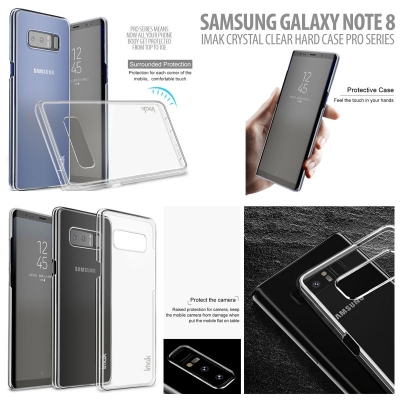 ^ Samsung Galaxy Note 8 - Imak Crystal Clear Hard Case Pro Series }