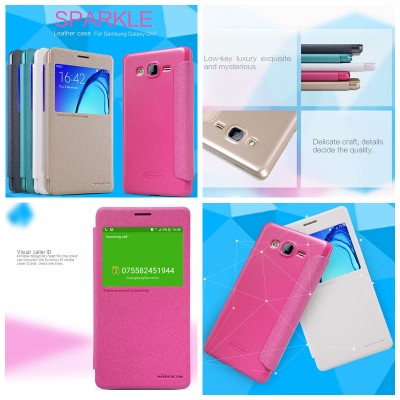 ^ Samsung Galaxy On7 - Nillkin Sparkle Leather Case
