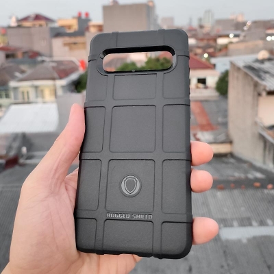 Samsung Galaxy S10 5G - Rugged Shield Armor TPU Soft Case