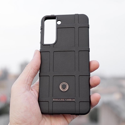 Samsung Galaxy S21 - Rugged Shield Armor TPU Soft Case