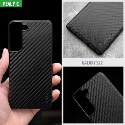 Samsung Galaxy S22 - AIORIA Carbon Fiber Hybrid Case