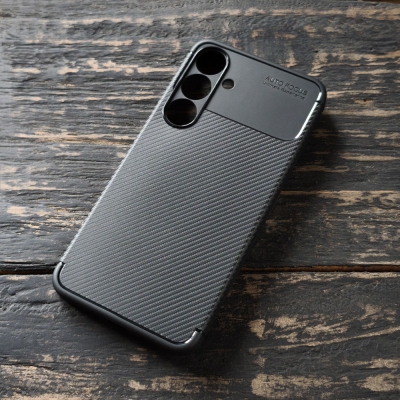 Samsung Galaxy S25 Plus - AUTOFOCUS Carbon Fiber Soft Case