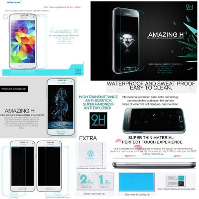 ^ Samsung Galaxy S5 Mini G800H / S5 Mini Duos G80 - Nillkin Anti-Explosion H Glass Screen Protector
