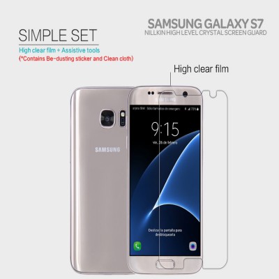 ^ Samsung Galaxy S7 Flat - Nillkin Clear Screen Guard }