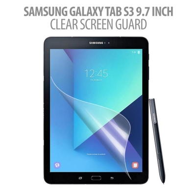 * Samsung Galaxy Tab S3 9.7 Inch T820 T825 - Clear Screen Guard