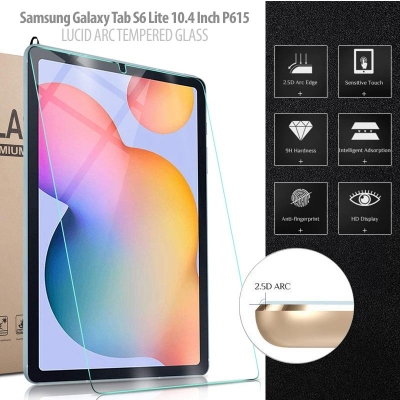 Samsung Galaxy Tab S6 Lite 10.4 Inch P615 - Lucid Arc Tempered Glass