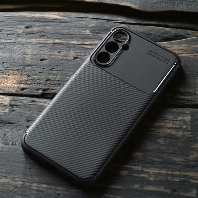 Samsung Galaxy M34 - AUTOFOCUS Carbon Fiber Soft Case