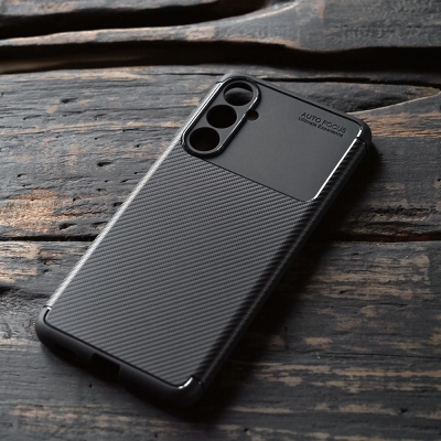 Samsung Galaxy M54 - AUTOFOCUS Carbon Fiber Soft Case
