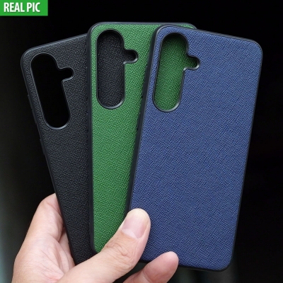 Samsung Galaxy S24 - AIORIA Canvas Texture Hybrid Case