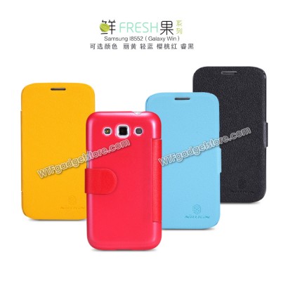 $ Samsung Galaxy Win / Win Duos i8552 - Nillkin Fresh Series Leather Case