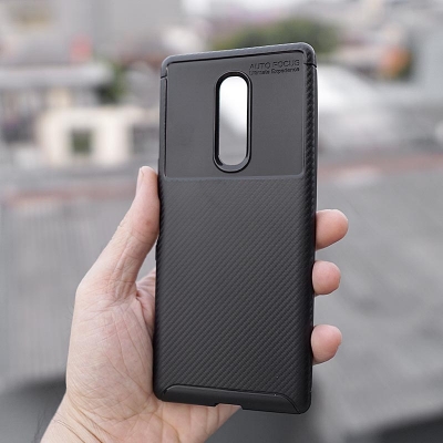 Sony Xperia 1 - XZ4 - AUTOFOCUS Carbon Fiber Soft Case