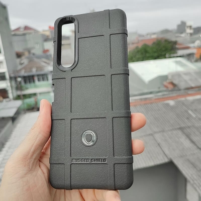 Sony Xperia 1 II - Rugged Shield Armor TPU Soft Case