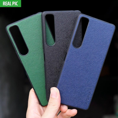 Sony Xperia 1 iv - AIORIA Canvas Texture Hybrid Case
