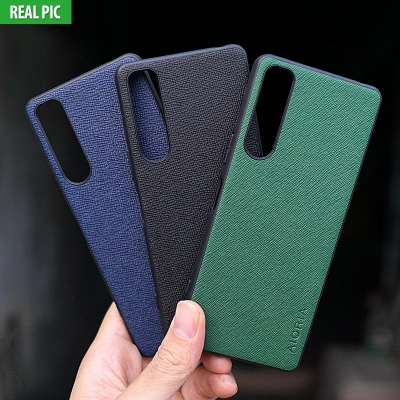 Sony Xperia 5 iv - AIORIA Canvas Texture Hybrid Case