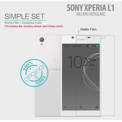 ^ Sony Xperia L1 - Nillkin Antiglare Screen Guard }