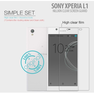 ^ Sony Xperia L1 - Nillkin Clear Screen Guard }