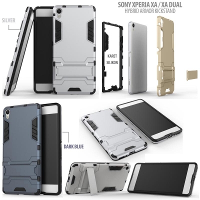 ^ Sony Xperia XA Dual / XA - Hybrid Armor Kickstand }