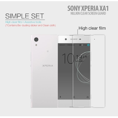 ^ Sony Xperia XA1 - Nillkin Clear Screen Guard }