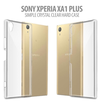 Sony Xperia XA1 Plus Dual / XA1 Plus - Simple Crystal Clear Hard Case