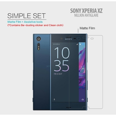 ^ Sony Xperia XZ Dual / Xperia XZ / XZs - Nillkin Antiglare Screen Guard }