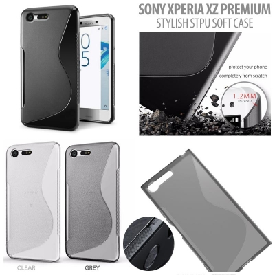 ^ Sony Xperia XZ Premium - Stylish STPU Soft Case }